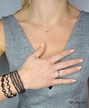 Pierścionek złoty DIAMENT białe złoto, diament. Pierścionek złoty DIAMENT wykonany z białego złota próby 585 z olśniewającym diamentem. Pierścionek z jednym brylantem wielkoś (5).JPG